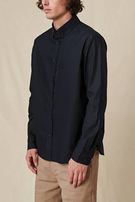Globe Brand облекло PZ2X317 черен основа l/s риза