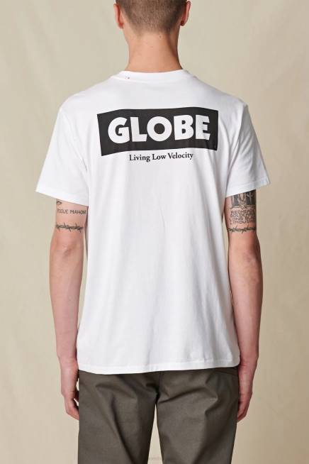 Globe Brand облекло PZ2X293 бяло жив ниска скорост тройник