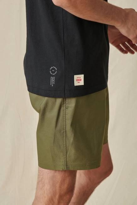 Globe Brand облекло PZ2X301 черен лв тениска