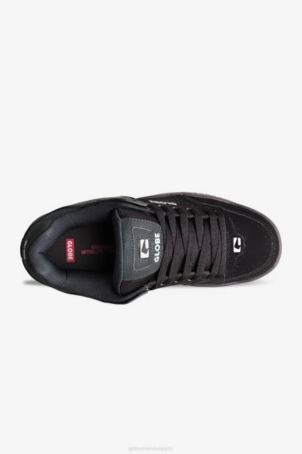 Globe Brand обувки PZ2X49 черно/нощно/сребристо наклон