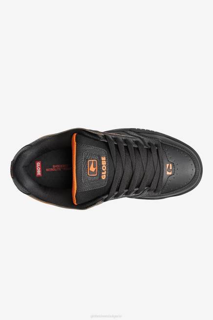 Globe Brand обувки PZ2X59 черно/оранжево избледняване наклон