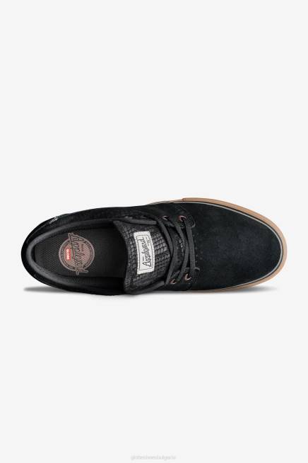 Globe Brand обувки PZ2X82 черно/змия/дъвка mahalo