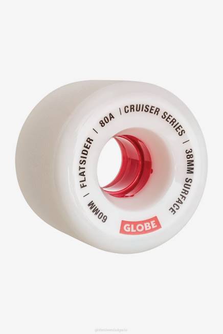 Globe Brand скейтбордове PZ2X256 бяло/червено флатсайд круизер колело 60 мм