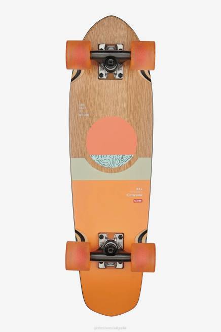 Globe Brand скейтбордове PZ2X105 бял дъб/бетон блейзър 26" круизър
