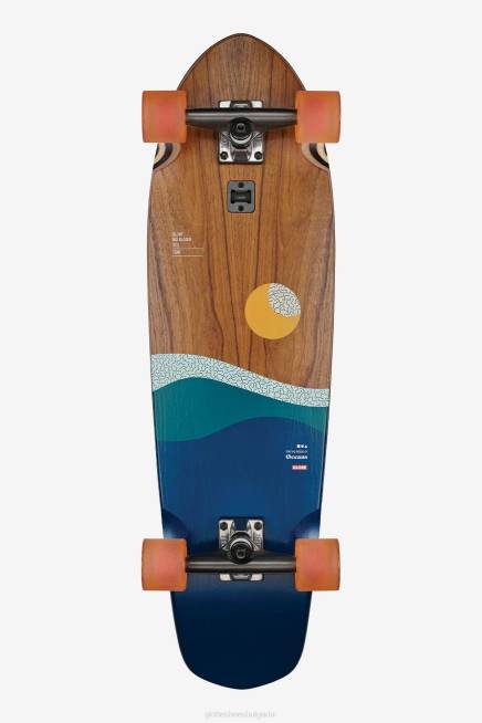 Globe Brand скейтбордове PZ2X106 тиково дърво/океани голям блейзър 32" круизър