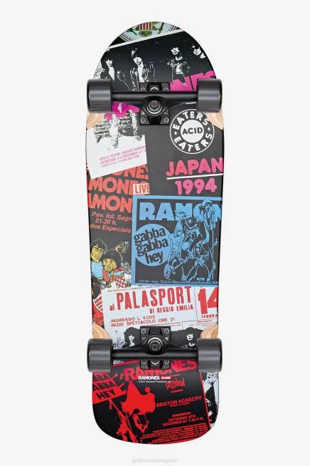 Globe Brand скейтбордове PZ2X113 ramones/хей хо апертура 31" крайцер