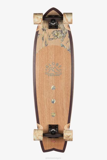 Globe Brand скейтбордове PZ2X120 бял дъб/ягуар chromantic 33" крайцер