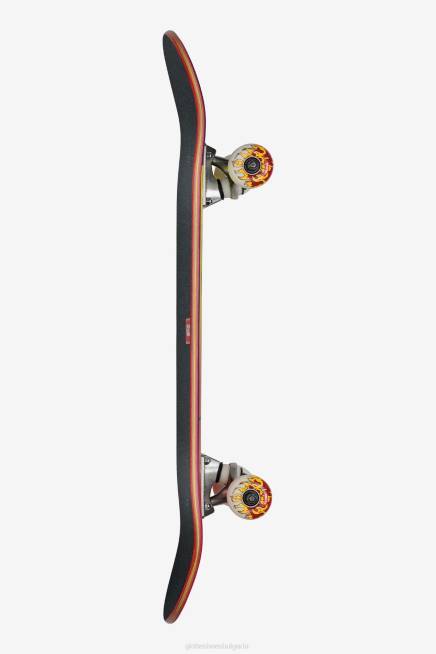 Globe Brand скейтбордове PZ2X178 черен клен/червен осветен 7.0